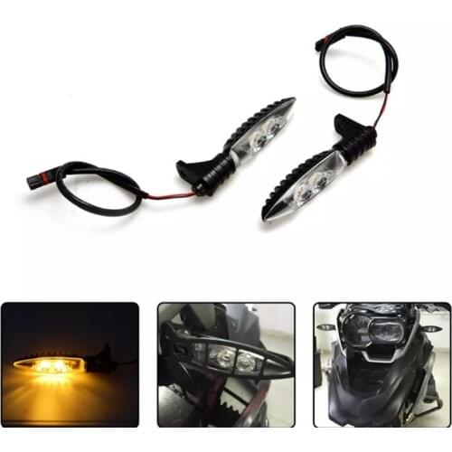 2/4pcs 12V Motorcycle Front LED Turn Signal Light Indicator Lamps For BMW R1200GS F800GS S1000RR F800R K1300S G450X F800ST