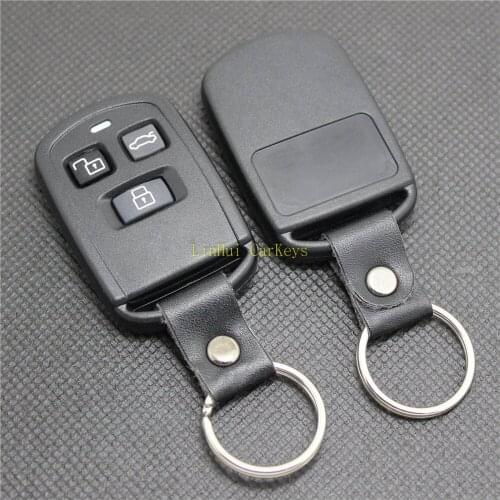 PINECONE Key Case for HYUNDAI SONATA MOINCA REMOTE Key Shell Cover With Rubber Pad Plastic Buttons 1 PC