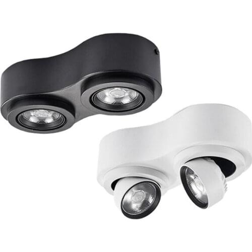 LED surface mounted downlight 14W 220V Nordic ceiling light, 360° rotating folding ceiling, COB downlight indoor lighting