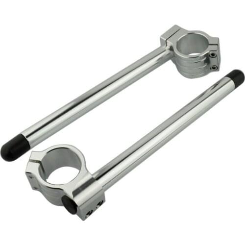 Sport Motorcycle 7/8" 22mm CNC Clip on handlebar Tube Fork Clipons 33/35/37/41/43/45/48/50/51 MM