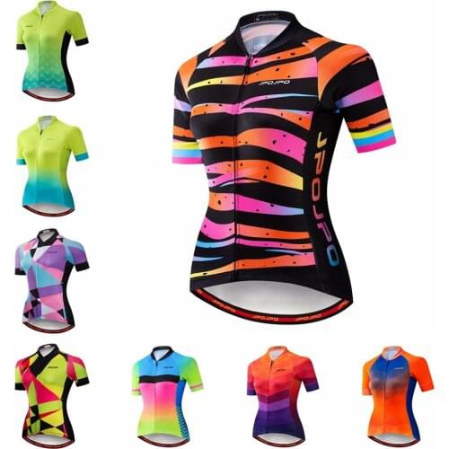 Cycling Jersey Women 2020 Summer Short Sleeve Ropa Ciclismo Biking Jersey Shirt Top MTB Road Maillot Cycling Clothing