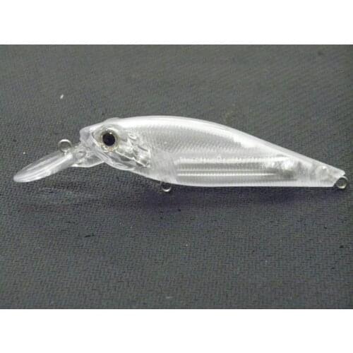 WLure 10 Lures per Pack Unpainted Fishing Lure Blank Crankbait 9.5cm 13g Weight Transfer Fishing Tackle UPC723