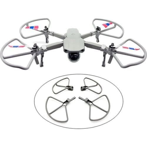 For Mavic Air 2 Propeller Guard with Heightening Landing Gears for DJI Mavic Air 2 Drone Protector Protective Cover Accessories