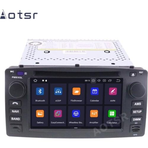 AOTSR 2 Din Car Radio Coche Android 10 For Toyota Corolla E120 BYD F3 Central Multimedia Player GPS Navigation 2Din Autoradio
