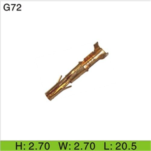 Free shipping 1000pcs Car Electronics & Motorcycle Accessories & Parts G72 female terminal connector