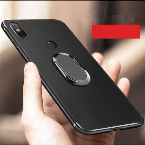 For Xiaomi Redmi Note 6 7 Pro TPU Case With finger ring Magnetism Holder Phone Back Cover Redmi 4A 4X 5 5A 6 6A Go 7 Coque