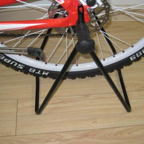 Bicycle Bike Display High Quality Universal Flexible Triple Wheel Hub Repair Stand Kick Stand For Parking Holder Folding Frame