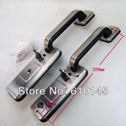 S615 stainless steel door hand.big door handle.anti-theft lock handle.big lock handle