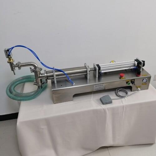 Nozzles Automatic Liquid Filling Machine Small Production Line Gear Pump Fruit Wine Filler Machinery 220V