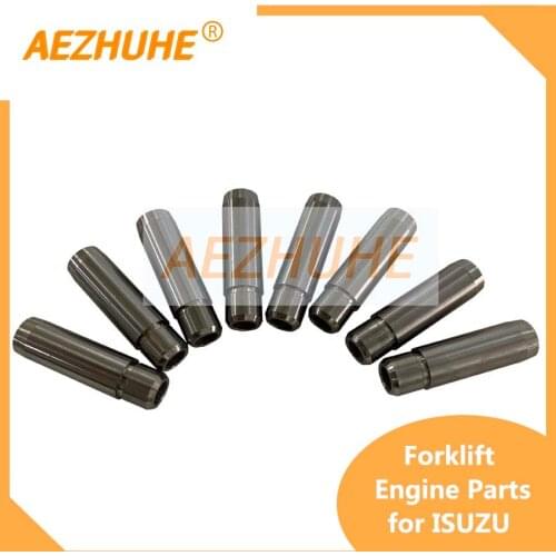 Valves Guide Vavles Set For Isuzu Forklift C240 Engine Parts 5-11721016-0 Replacement Parts 8 pcs/lot