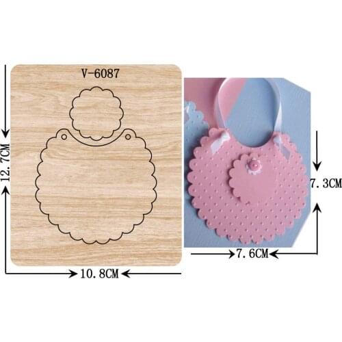 New skirt wooden dies cutting dies for scrapbooking Multiple sizes V-6087