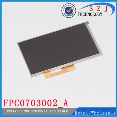 New 7'' inch FPC0703002_A LCD Screen FPC0703002 A LCD display HD LCD Screen Lens Frame replacement Free Shipping