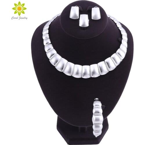 OUHE Women's Silver Rings