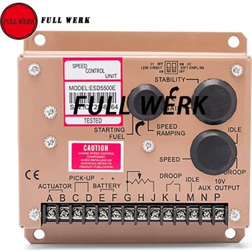 220V DC Motor Speed Control Unit Board ESD5500E Speed Controller Module Generator Accessories 5500E