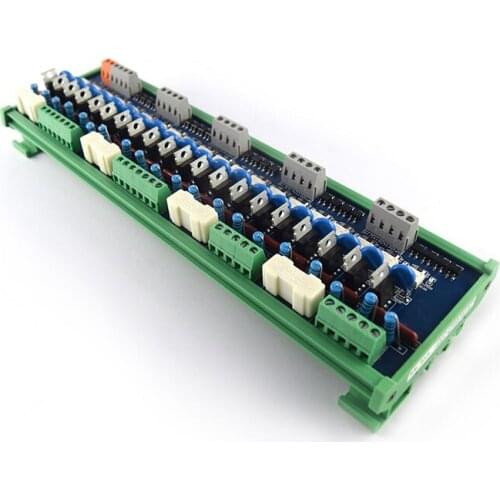 PLC AC amplifier board transistor 20 way AC output original thyristor optocoupler relay isolation control board