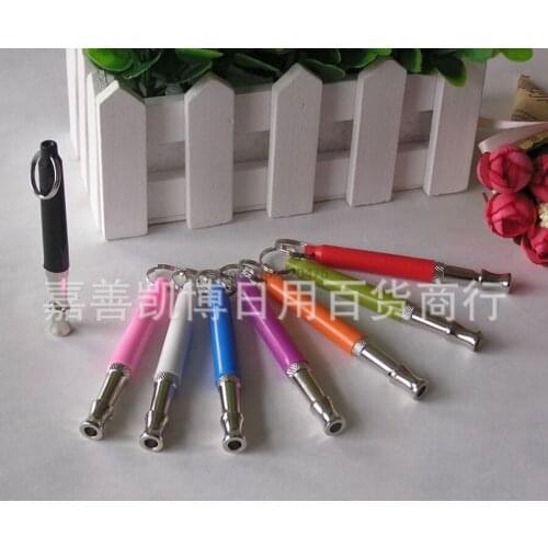 By dhl 500pcs Adjustable Ultrasonic Device Pet Dog Whistle Flute Dog Pet Training Dog Pet Bark Stop no bark