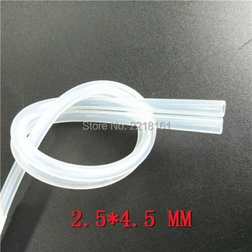 Large format printer Allwin Mimaki Xuli Human DX5 cap top silicone tube 4.5X2.5MM For Epson DX5 Mutoh pump ASSY pipe 1M retail