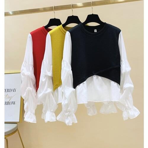 Womens Sweaters Early Autumn Knitwear Womens Autumn Clothing 2021 New Autumn Design Sensual Short Top GX1411
