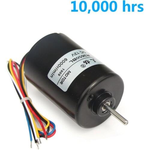 R3650BL 12V 24V 6000rpm High speed Brushless DC Motor Reversible Variable Hall Encoder Sensor for Electric Toys Ship Model Pump
