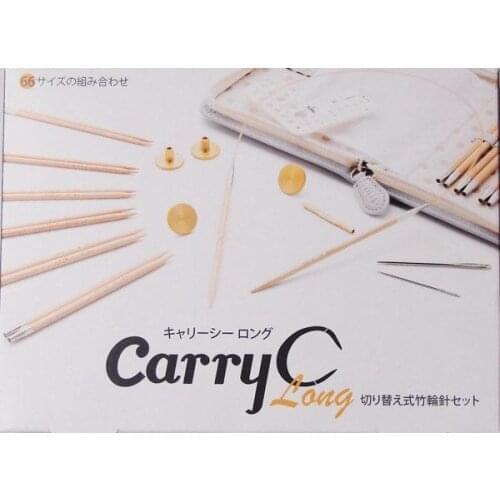 Japan Hiroshima tulip TCC-07 new product Ring needle set bamboo loop needle bag knitting tool wool needle