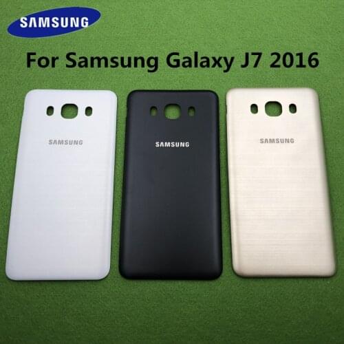 For Samsung Galaxy J7 2016 J710 Back Battery Housing Cover Case Door Rear Lid for SM-J710F J710M J710H J710FN With NFC