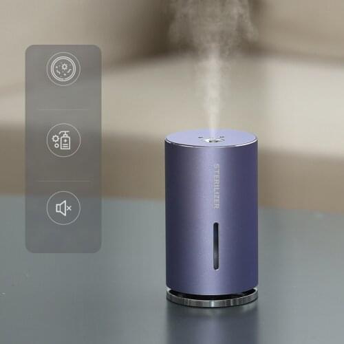 150ML Automatic Alcohol Dispenser Humidifier USB Charging Alcohol Disinfecting Sprayer Induction Electric Atomizer for Car Home