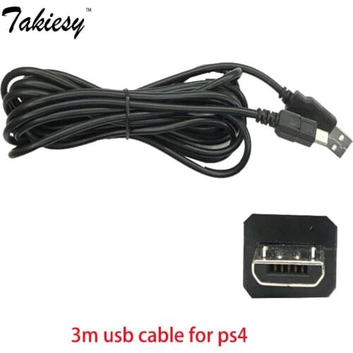 3M Extra long Micro USB charger cable play charging cord Line for Sony Playstation PS4 DUALSHOCK 4 Xbox one wireless Controller
