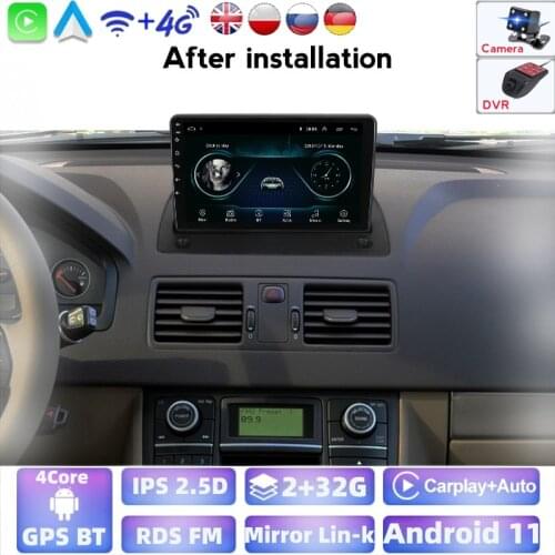 2GB+32GB Android 11 System For Volvo XC90 2004-2014 Car Radio Multimedia Video Player Navigation GPS 2 Din Free Android Auto RDS