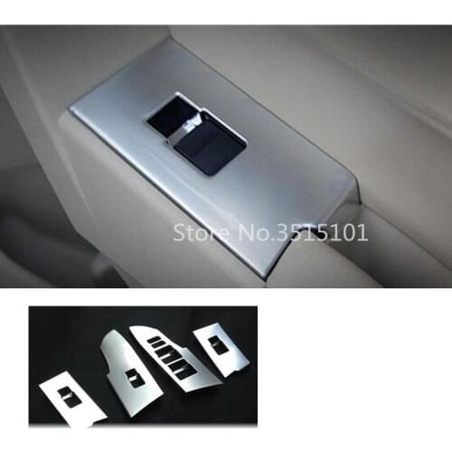 Car ABS Matte Armrest Handrail Inner Door Window Glass Switch Panel Cover Trim Frame For Toyota Corolla Altis 2017 2018 2019