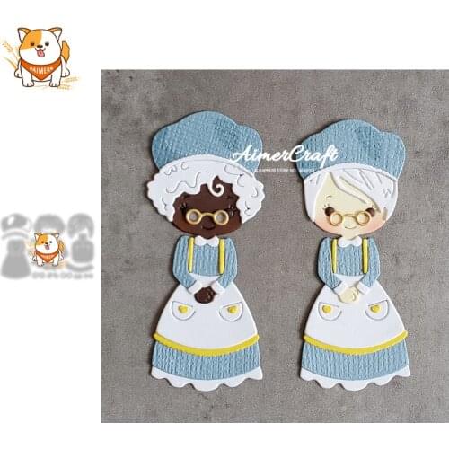 Grandma Metal Cutting Dies Mold Knife Scrapbooking Stencil DIY Embossing Craft Die Cuts Card Making New Dies For 2021