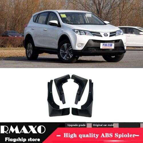 For Toyota RAV 4 2015-2016 Mudflaps Splash Guards Front With the color and rear Mud Flap Mudguards Fender Modified special