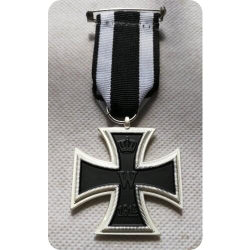 Germany 1914 Iron Cross 2nd Class with Ribbon World War I Military Decoration Deutschland Eisernes Kreuz II. Klasse EK2
