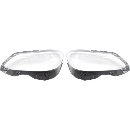 Car Headlight Lens Cover Fits for Mercedes- E-class W212 2014 2015 E400 E550 Headlamp Lense Clear Lens Cover