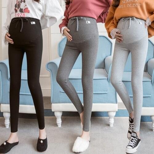Maternity Leggings Adjustable Waist Maternity Trousers Fashion & Sports Pants Pregnancy Clothes