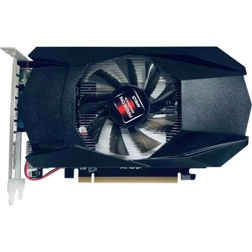Independent Graphics Card For A-M-D ATI Radeon HD7670 4GB DDR5 128Bit PCI-E Video Desktop PC Gaming Accessories With Cooler Fan