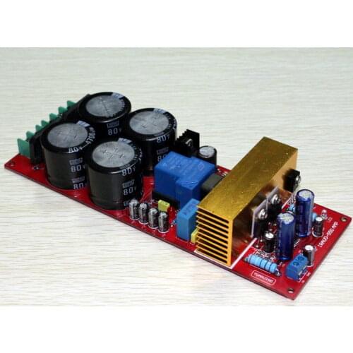 350W Original IRS2092 + IRFB23N20D Class D Power Amplifier Board UPC1237 speaker protection circuit AC Dual Supply 20V-50V