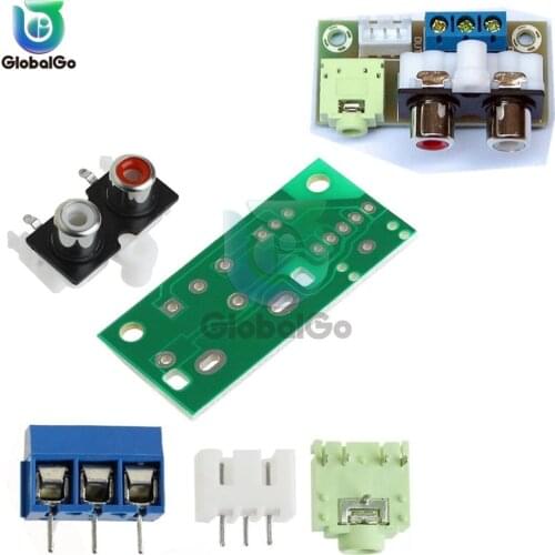 Audio Switch Board Audio Input Module Board 3.5mm For Amplifier Electronic DIY Kits