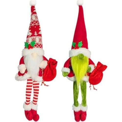 Presents for Girlfriend Cute Gnome Dolls Handmade Christmas Gifts with Long Hat U90A