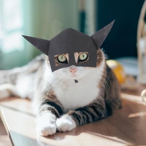 Pet Supplies Eco-friendly Cat Headwear Clothing Accessories Felt Cloth Pet Headwear Creative Theme Party