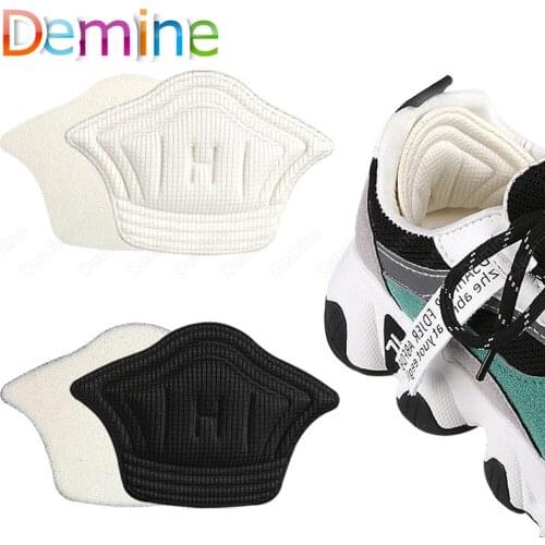 Heel Pad Stickers For Shoes Men Women Sneakers Thicken Anti-wear Anti-falling Heel Protection Shoe Insoles Padding Reduced Size