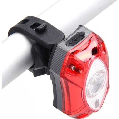 High Quality USB Rechargeable Rear Tail Bike Light Lamp Taillight Waterproof Super Bright LED Safety Cycling Bicycle Light