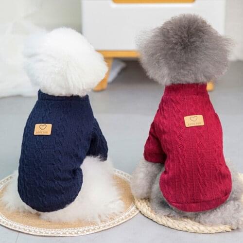 Winter Dog Clothes Pets Outfits Warm Clothes for Small Medium Dogs Costumes Coat Pet Jacket Puppy Sweater Dogs Chihuahua