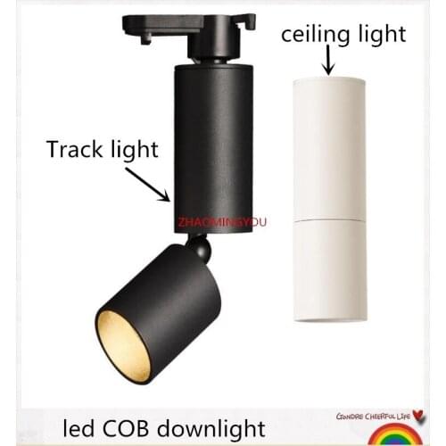 10W 14W led COB downlight Surface mounted AC85-265V Adjustable 90 degrees Spot light 360 Rotatable LED Ceiling Lamp