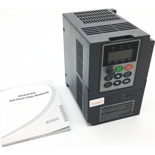 2.2KW 3HP Universal Frequency Converter 380V 5.1A 3Phase input Vector VFD 3 phase output PID CE For CNC Router Spindle Fan