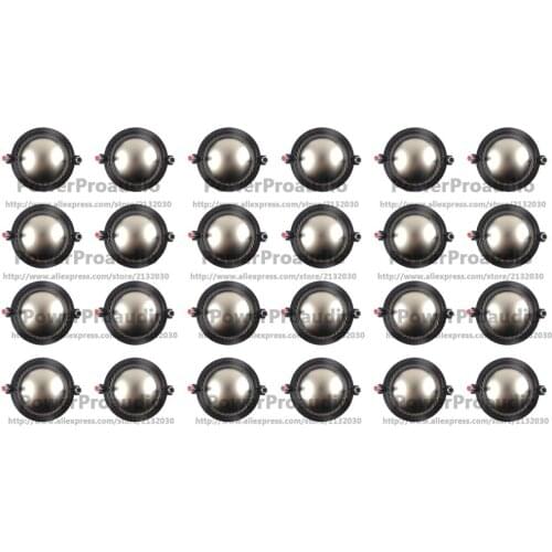 24pcs 75mm or 74.46mm B&C DE800 replacement 8ohm CCAR FLAT WIRE titanium diaphragm