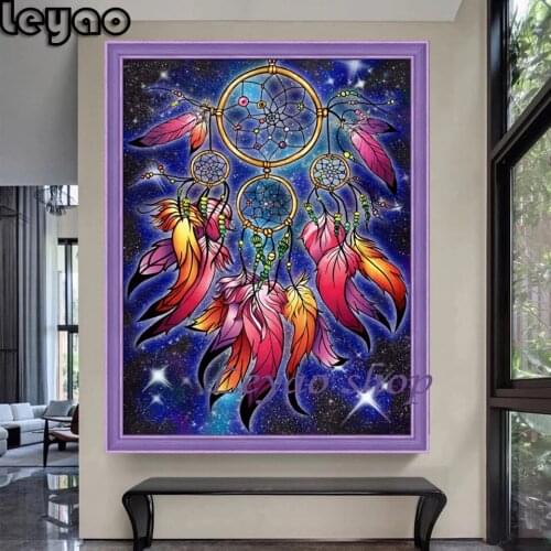 5D Diy Diamond Painting Full Drill Square Round Abstract Diamond Embroidery Feather Cross stitch Sale Handicraft Art Hobby Gift