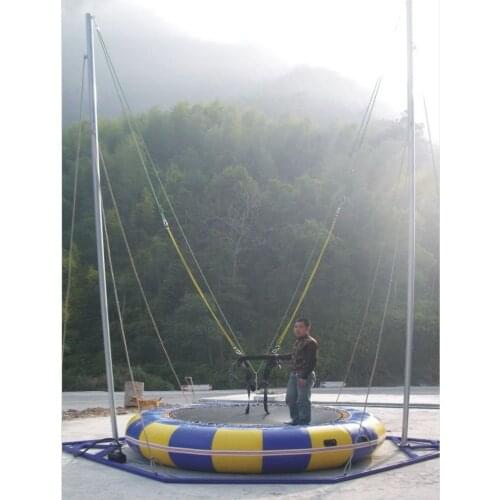 Single Bungee trampoline, mobile bungee trampoline