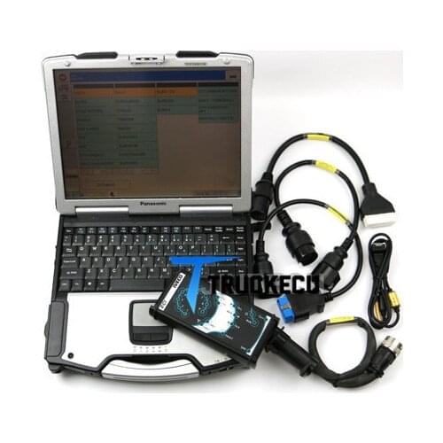 For IVECO ELTRAC EASY ECI diagnostic tool For Iveco EASY truck auto diagnostic tool+Thoughbook CF19 laptop