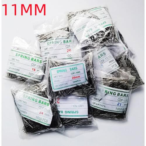 Wholesale 1000PCS / bag High quality watch repair tools & kits 11MM spring bar watch repair parts -040201