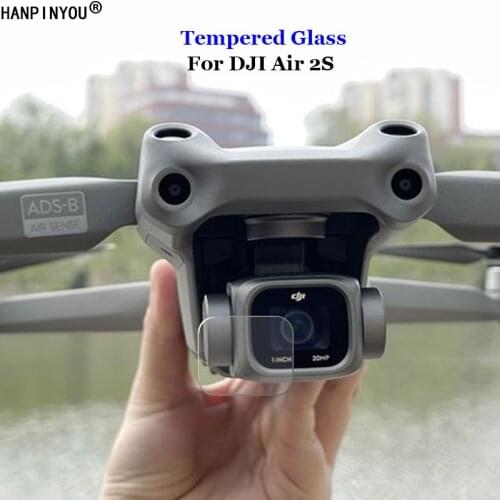 For DJI Air 2S Clear Tempered Glass 9H 2.5D Drone Camera Screen Protector Protective Film